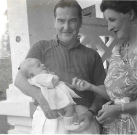 John, Marian and Rosemary 1948