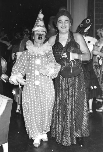 New Tears Eve Fancy Dress Tanglin Club mid 1950s
